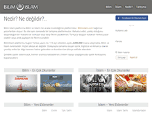 Tablet Screenshot of bilimislam.com